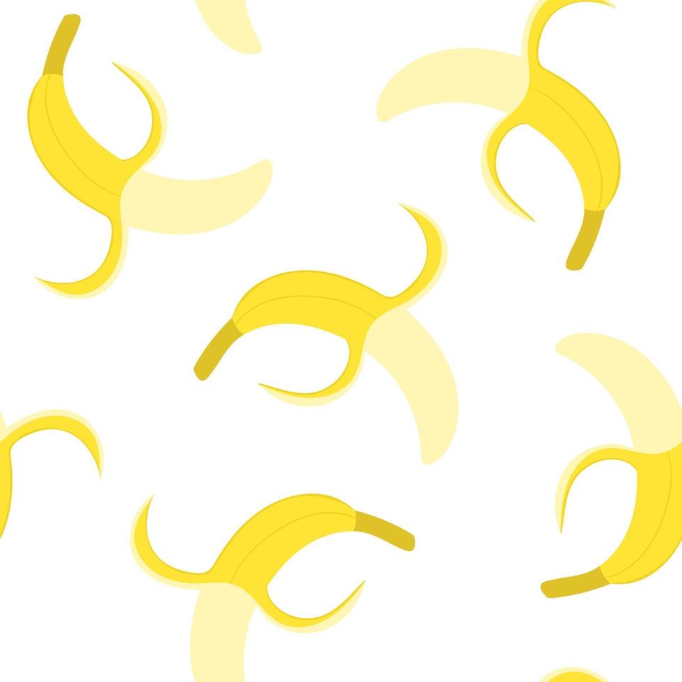 Bananas seamless pattern vector illustration