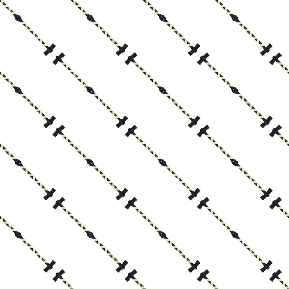 Illustration on theme pattern steel axes with wooden handle vector