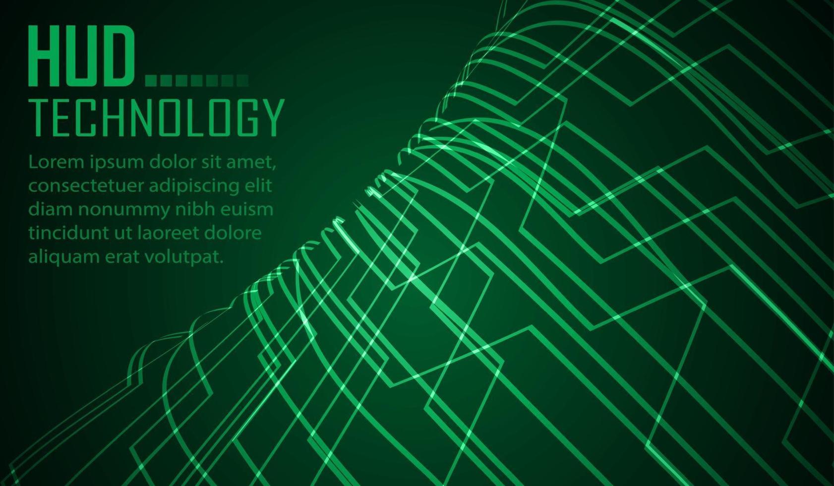 cyber circuit future technology concept background vector