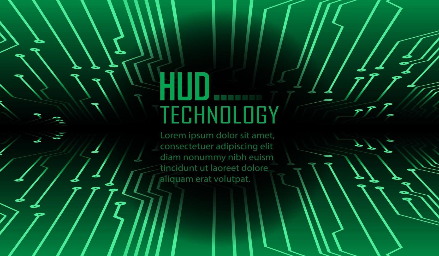 cyber circuit future technology concept background vector