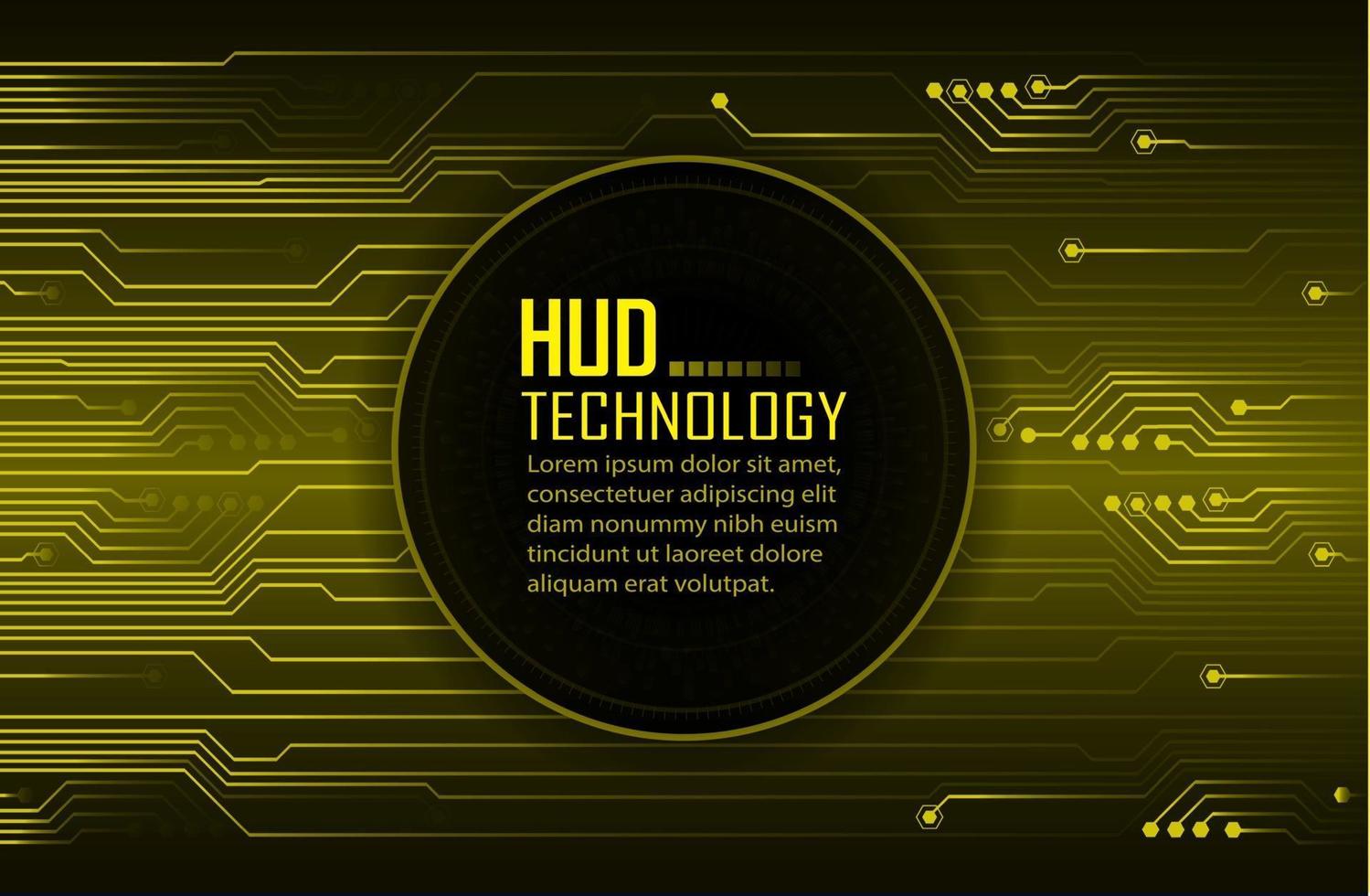 cyber circuit future technology concept background vector