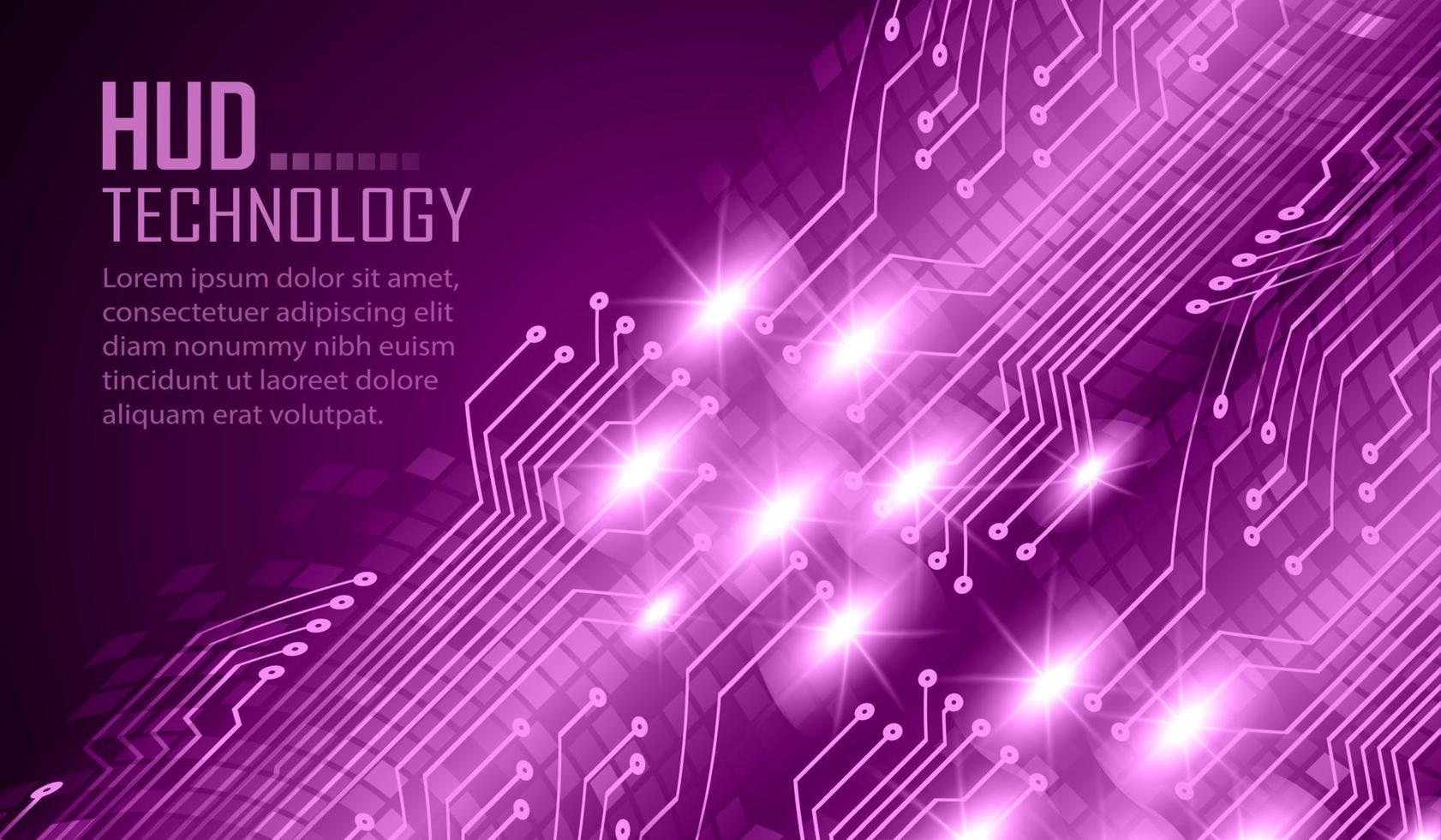 cyber circuit future technology concept background vector