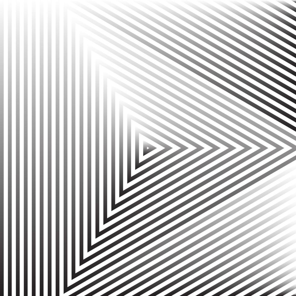 Triangle geometric pattern. Abstract line texture. Vector Pyramid