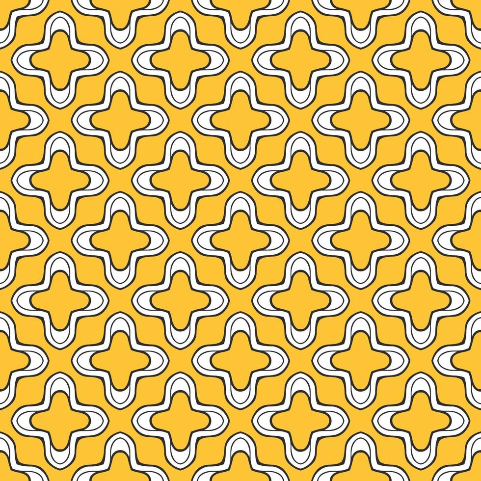 Ilustración de vector de fondo de estilo retro de patrón abstracto
