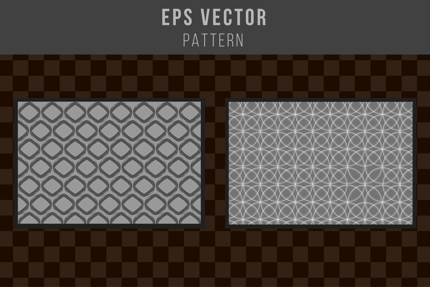 conjunto de patrones sin fisuras en escala de grises eps vector editable en blanco y negro