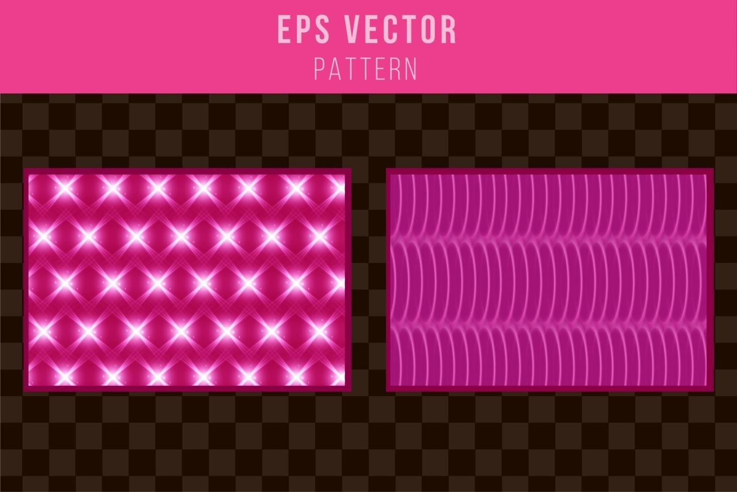 patrón rosa fondo transparente patrón de conjunto púrpura vector