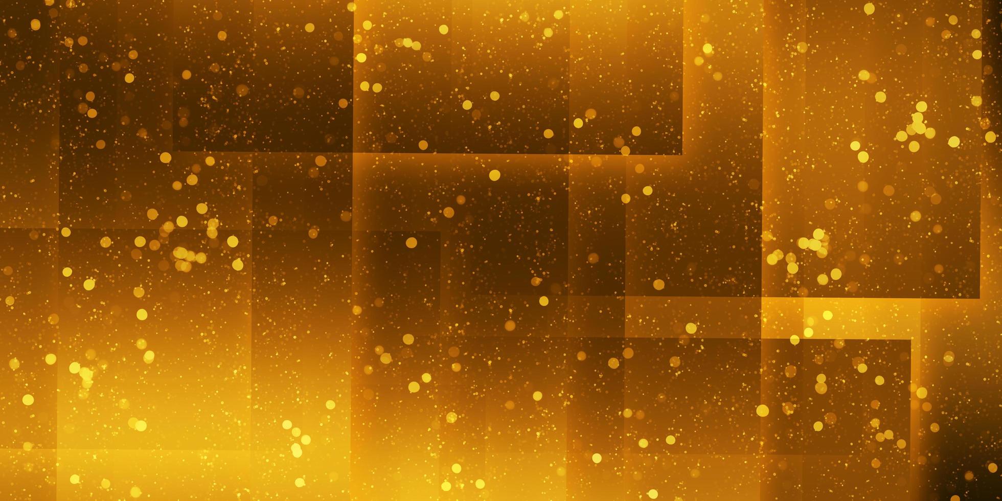 Fondo abstracto brillante marco cuadrado senderos de luz y bokeh foto