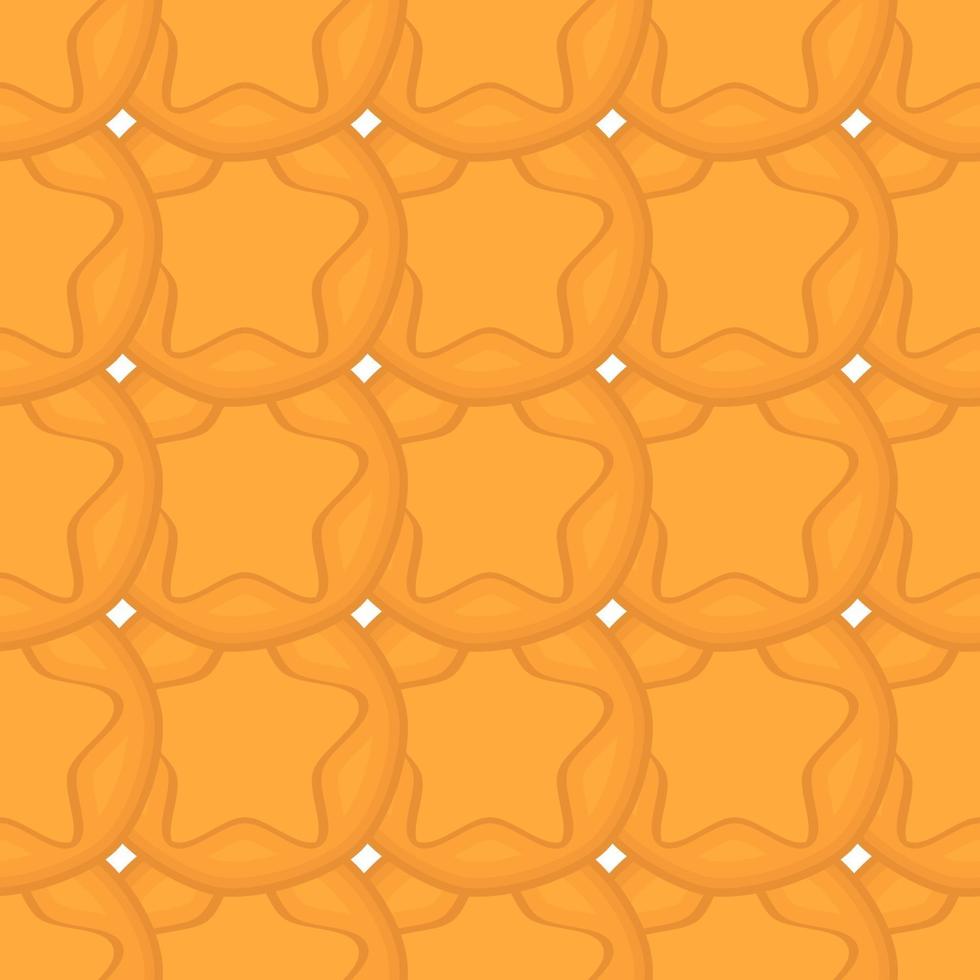 big set identical biscuit, kit colorful pastry cookie vector
