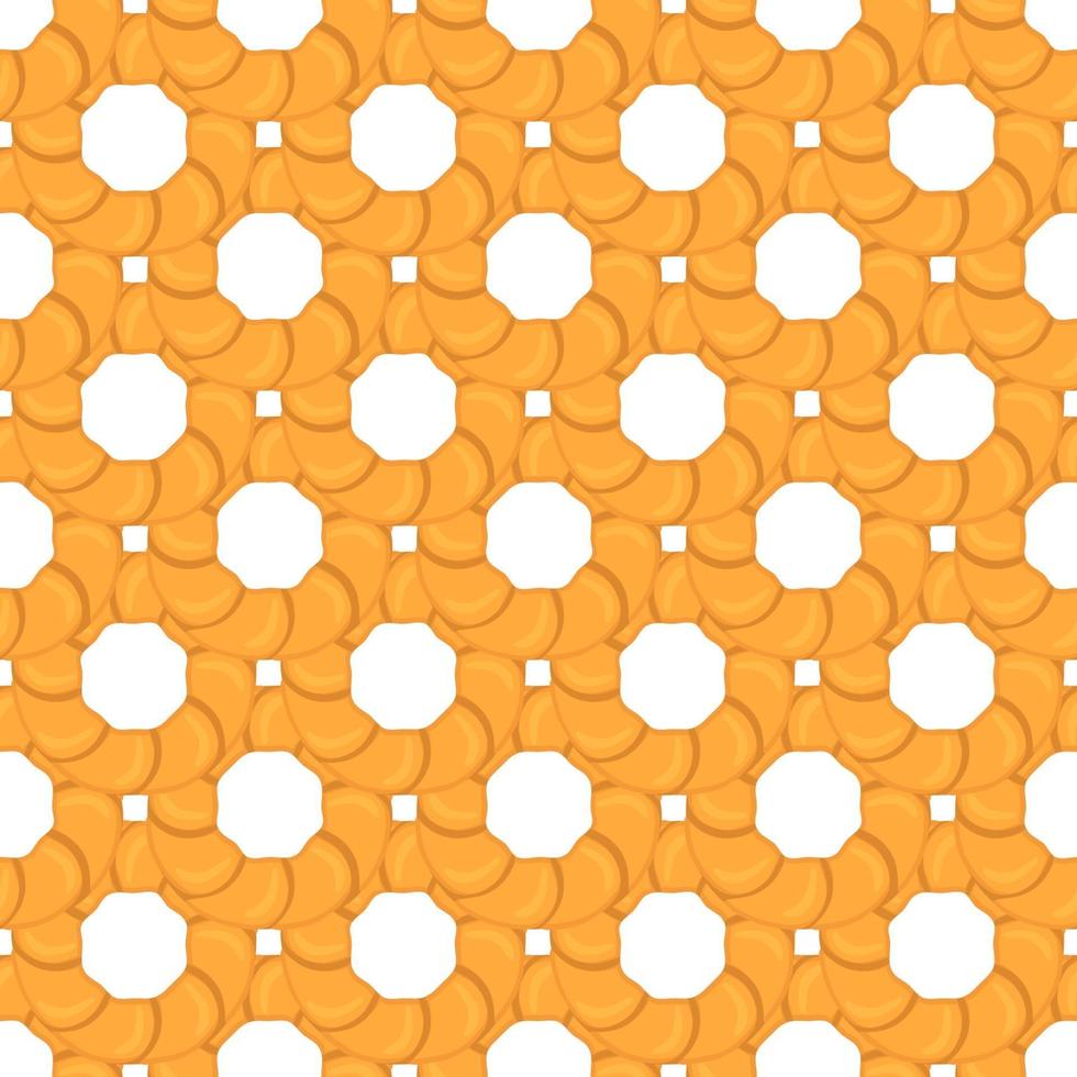 big set identical biscuit, kit colorful pastry cookie vector