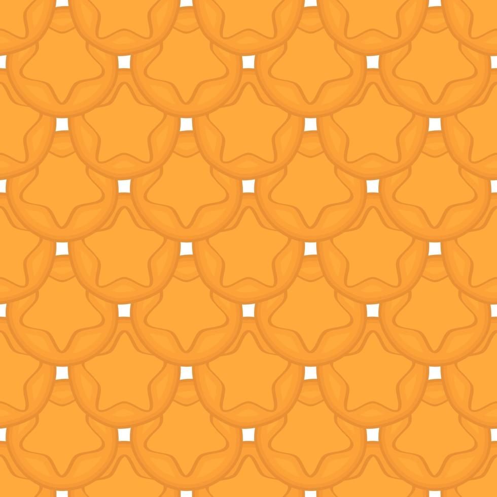big set identical biscuit, kit colorful pastry cookie vector