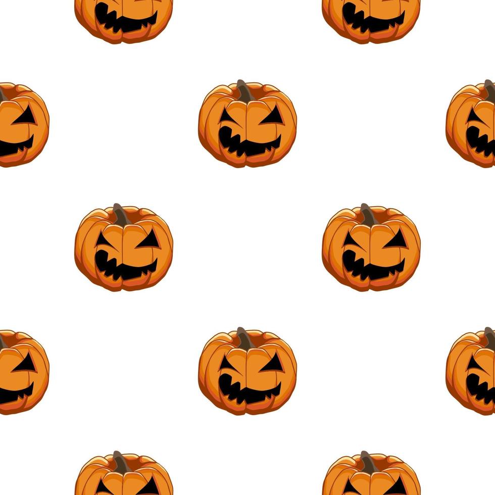 Illustration on theme big colored pattern Halloween vector