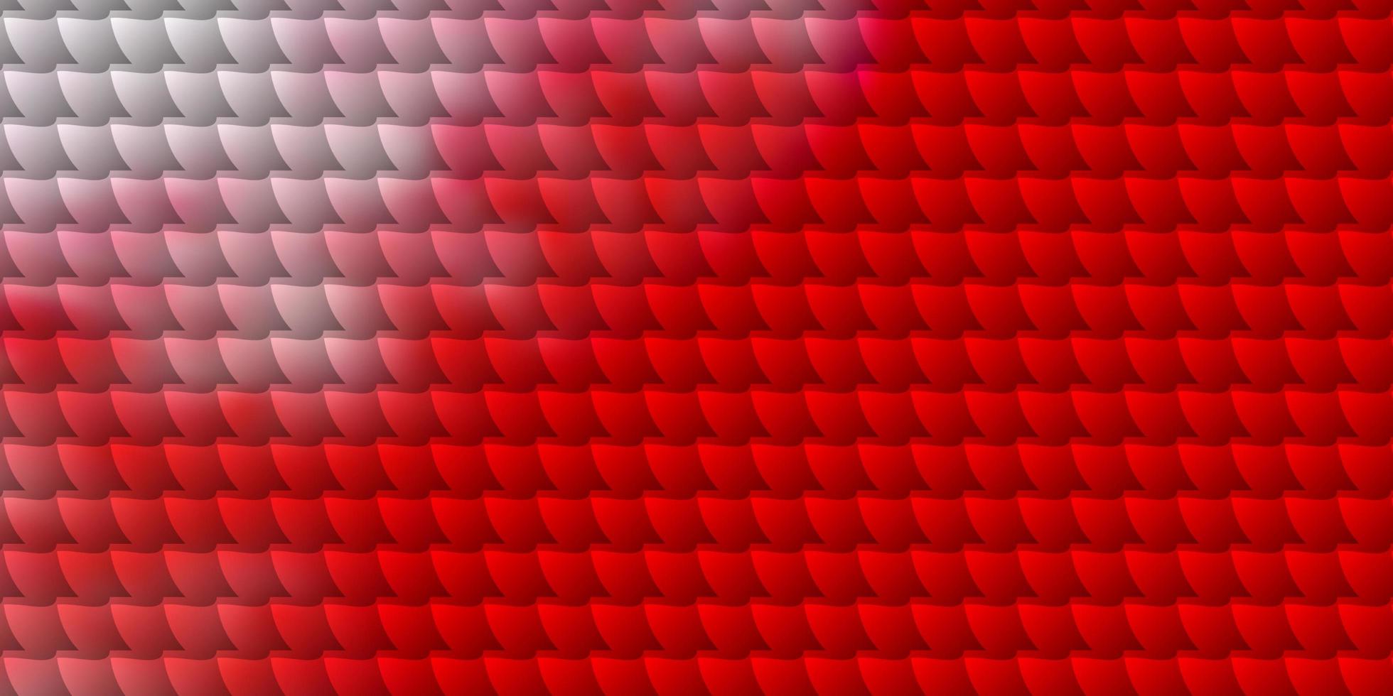 Light Red vector background with rectangles.