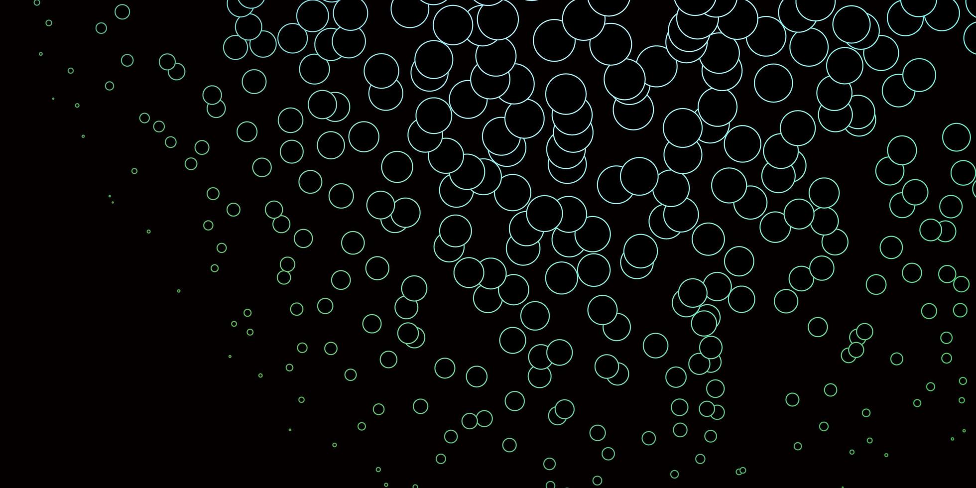 Dark Blue, Green vector backdrop with dots.