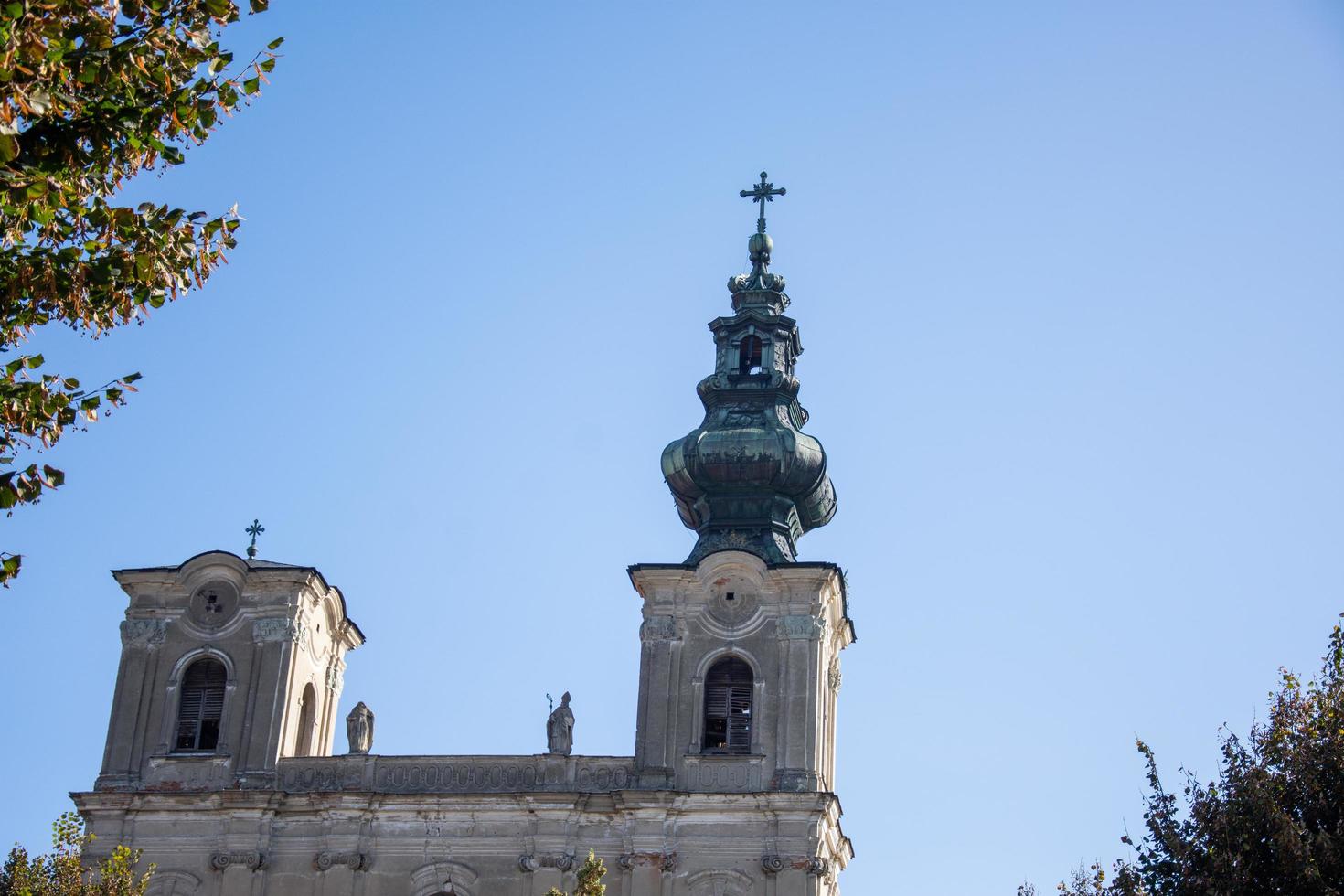 Iglesia armenia en dumbraveni, rumania, 2020 foto