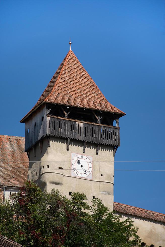 Fortified church, Alma Vii, Mosna, Sibiu, Romania, 2020, TOWER CHURCH photo