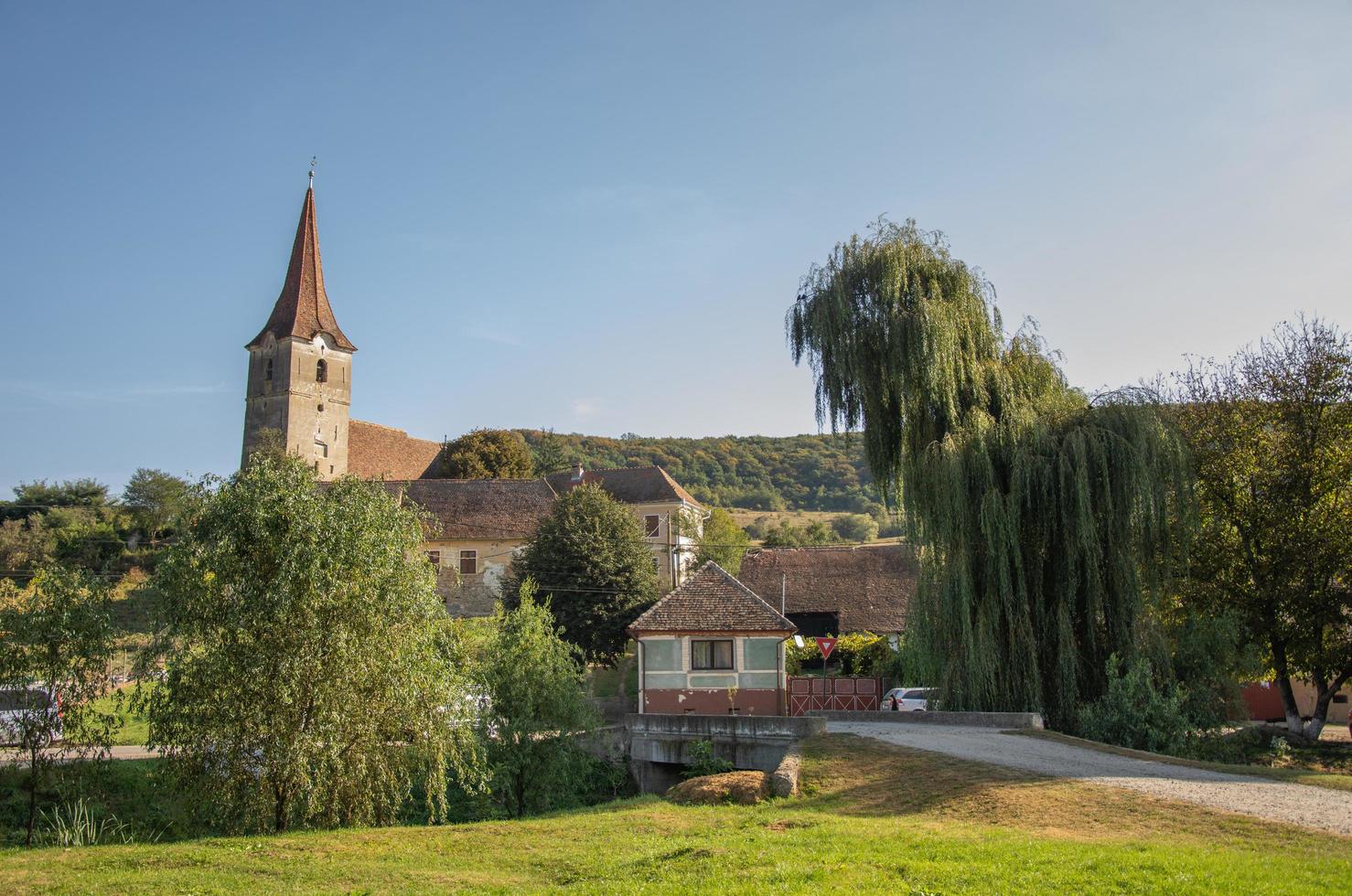 Fortified Evangelical Church from Filitelnic, Romania, 2020, September photo