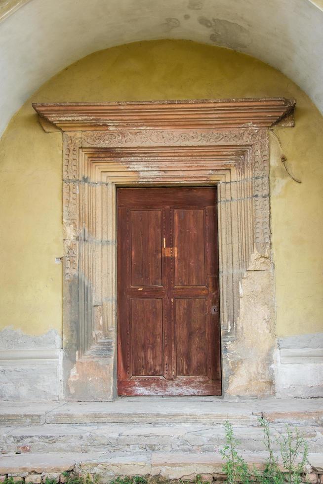 Fortified church in Biertan, Sibiu,Romania, 2020,Tower entrancer photo