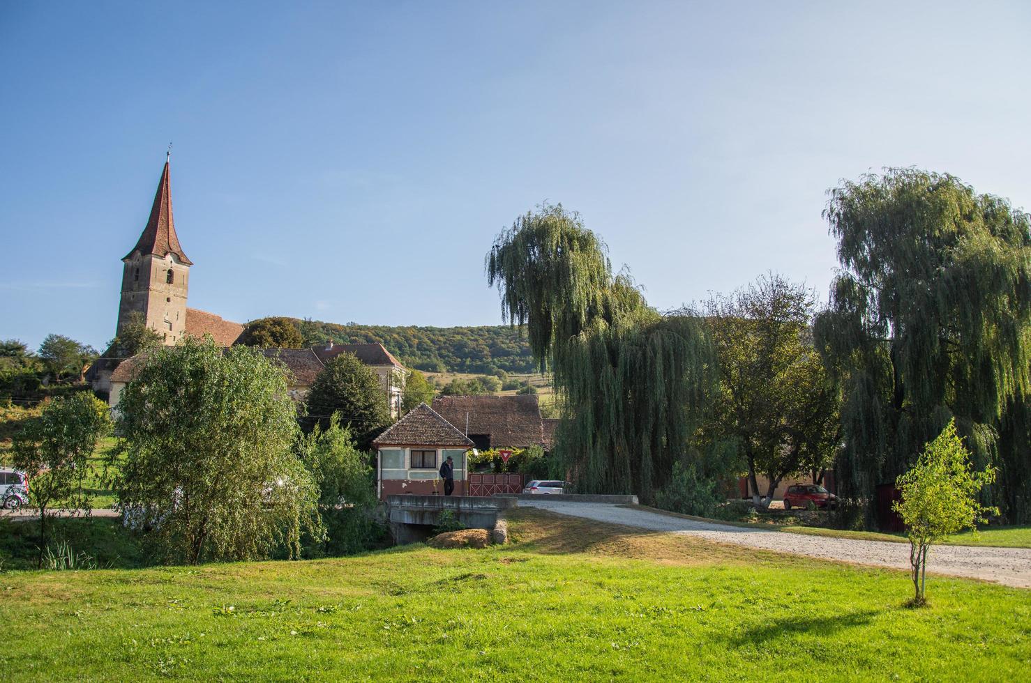 Fortified Evangelical Church from Filitelnic, Romania, 2020, September photo