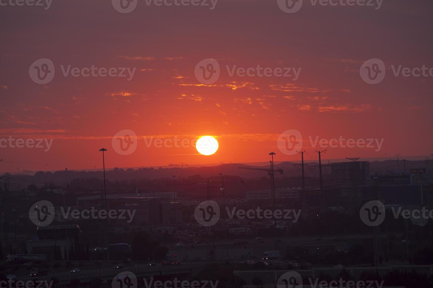 A crazy sunset in Israel Views of the Holy Land photo