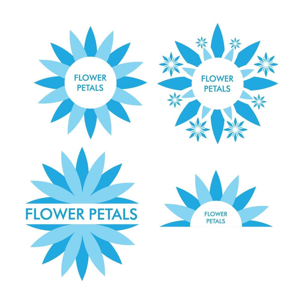 flower petals background design. beautiful flower petals illustration vector