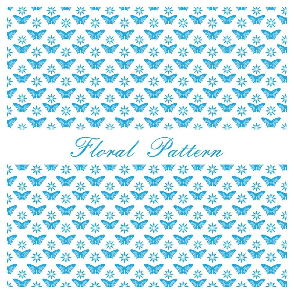 butterfly seamless pattern. butterfly illustration. vector pattern