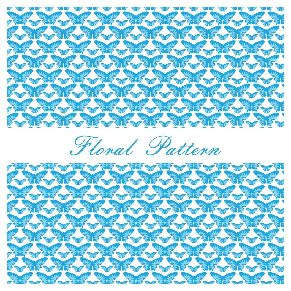butterfly seamless pattern. butterfly illustration. vector pattern