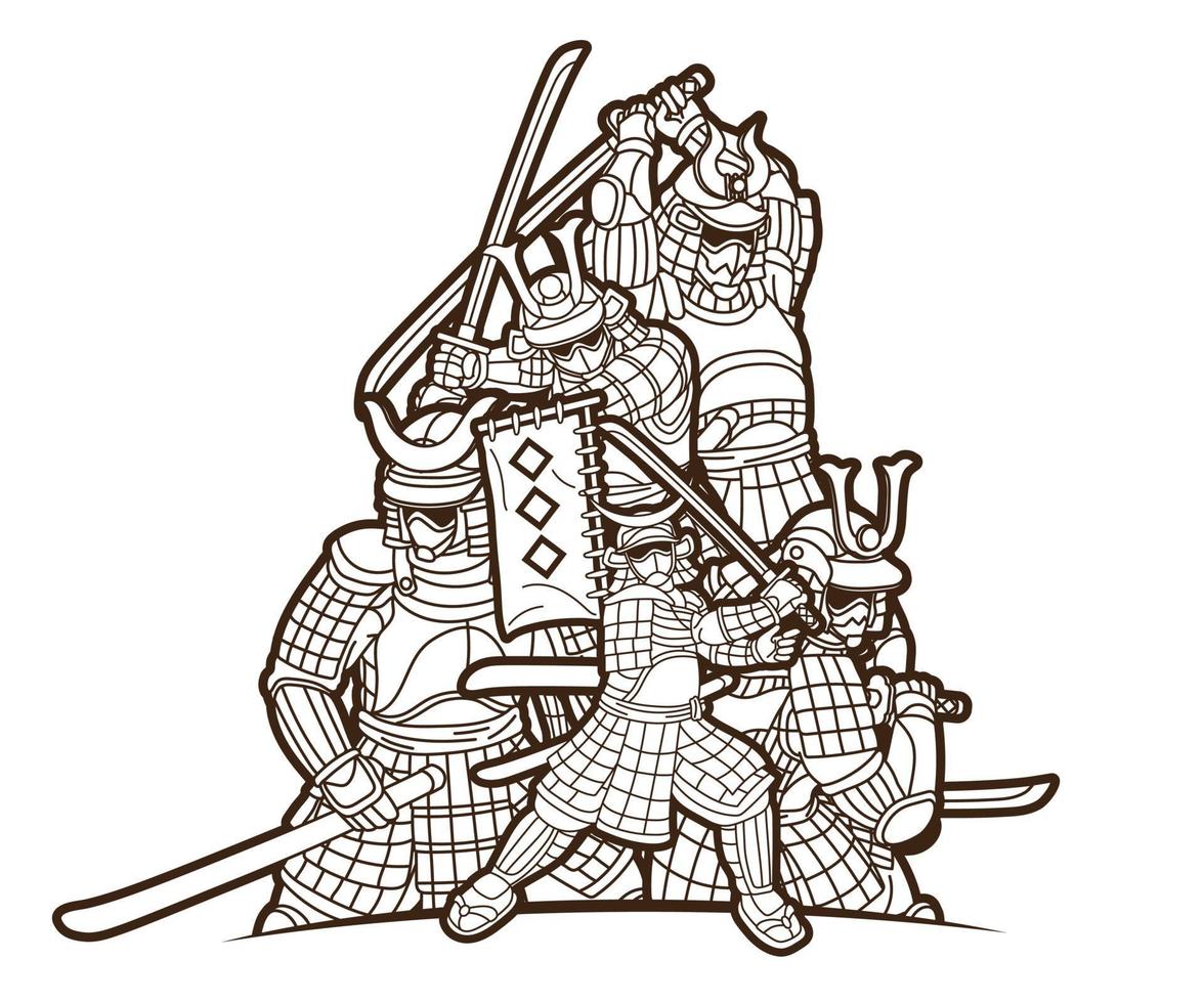 武者絵下絵図譜 / Japan Warrior Arts in Outline 武者絵下絵図譜 / Japan Warrior Arts in Outline Japan Warrior