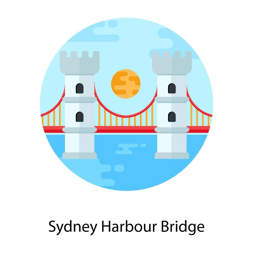 Sydney Harbour Bridge vector