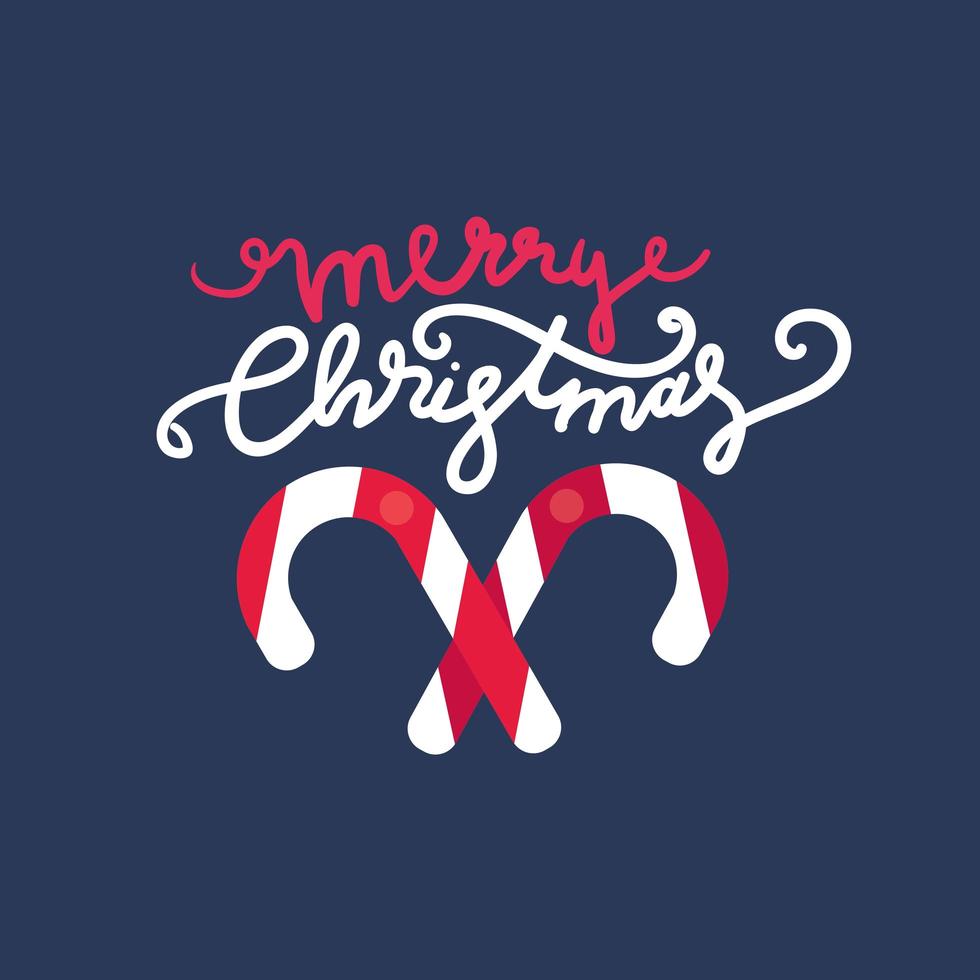 Merry Christmas and Happy New Year vector