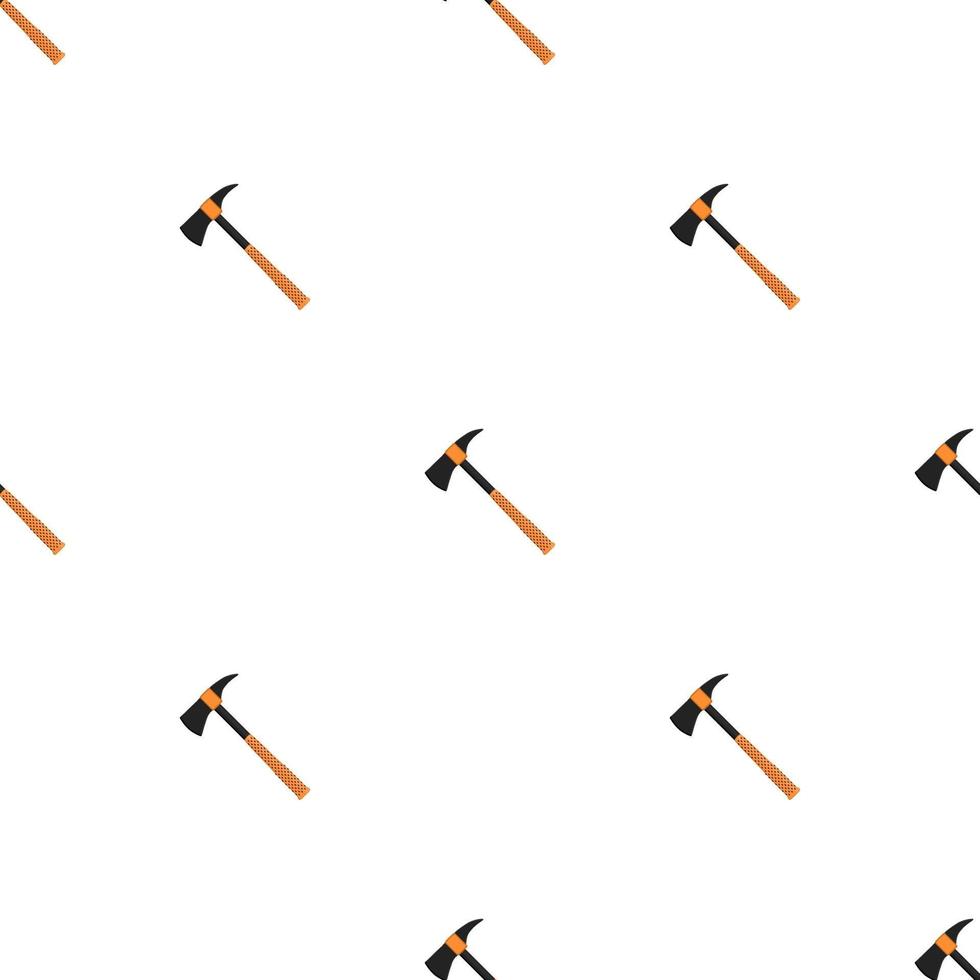Illustration on theme pattern steel axes with wooden handle vector