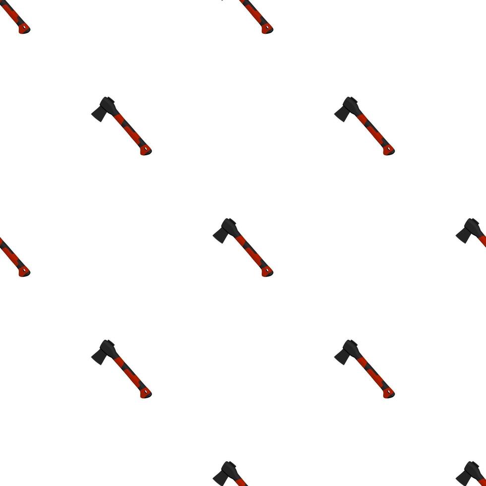 Illustration on theme pattern steel axes with wooden handle vector