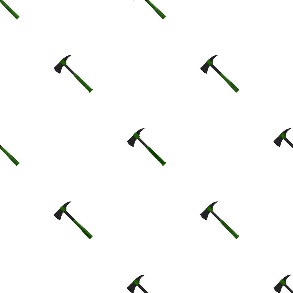 Illustration on theme pattern steel axes with wooden handle vector