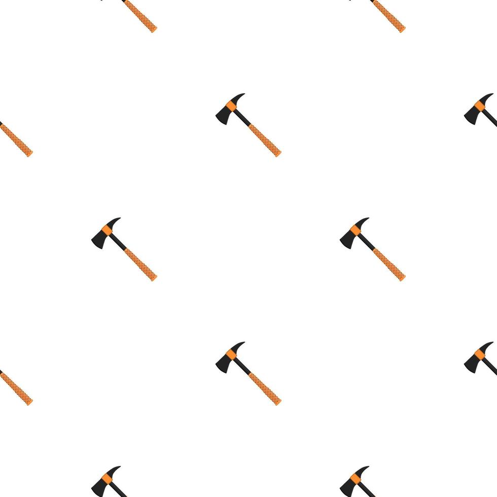 Illustration on theme pattern steel axes with wooden handle vector