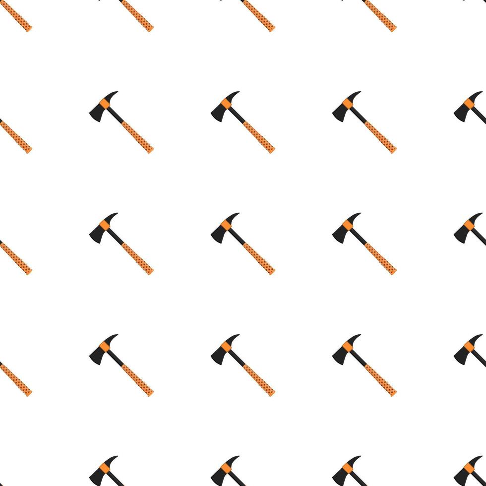 Illustration on theme pattern steel axes with wooden handle vector