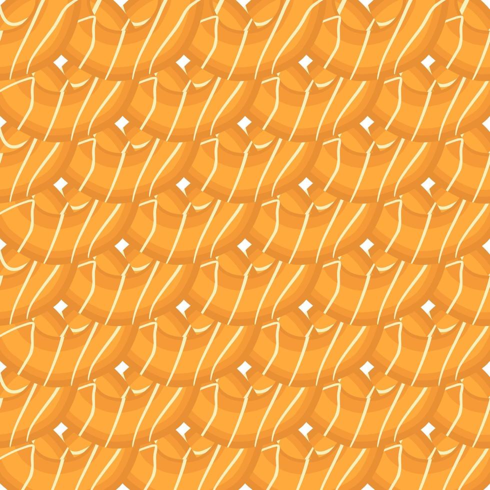 big set identical biscuit, kit colorful pastry cookie vector