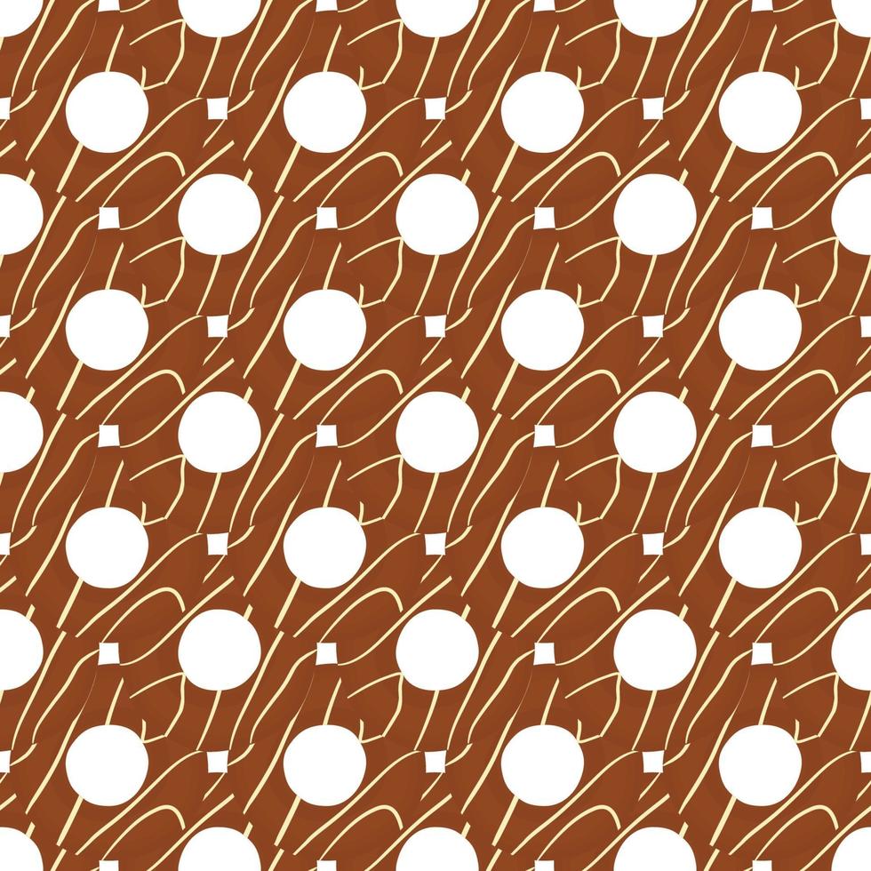 big set identical biscuit, kit colorful pastry cookie vector