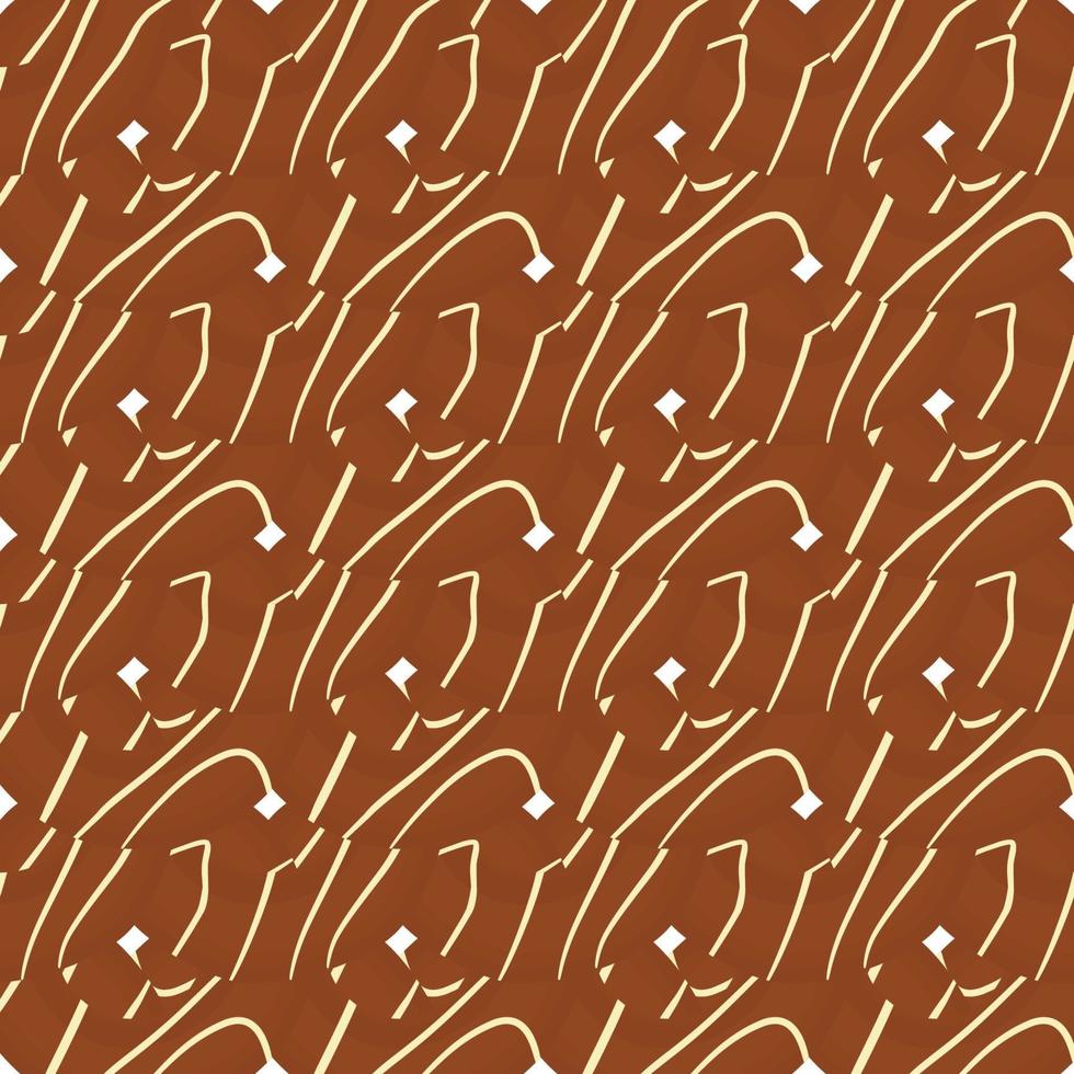 big set identical biscuit, kit colorful pastry cookie vector