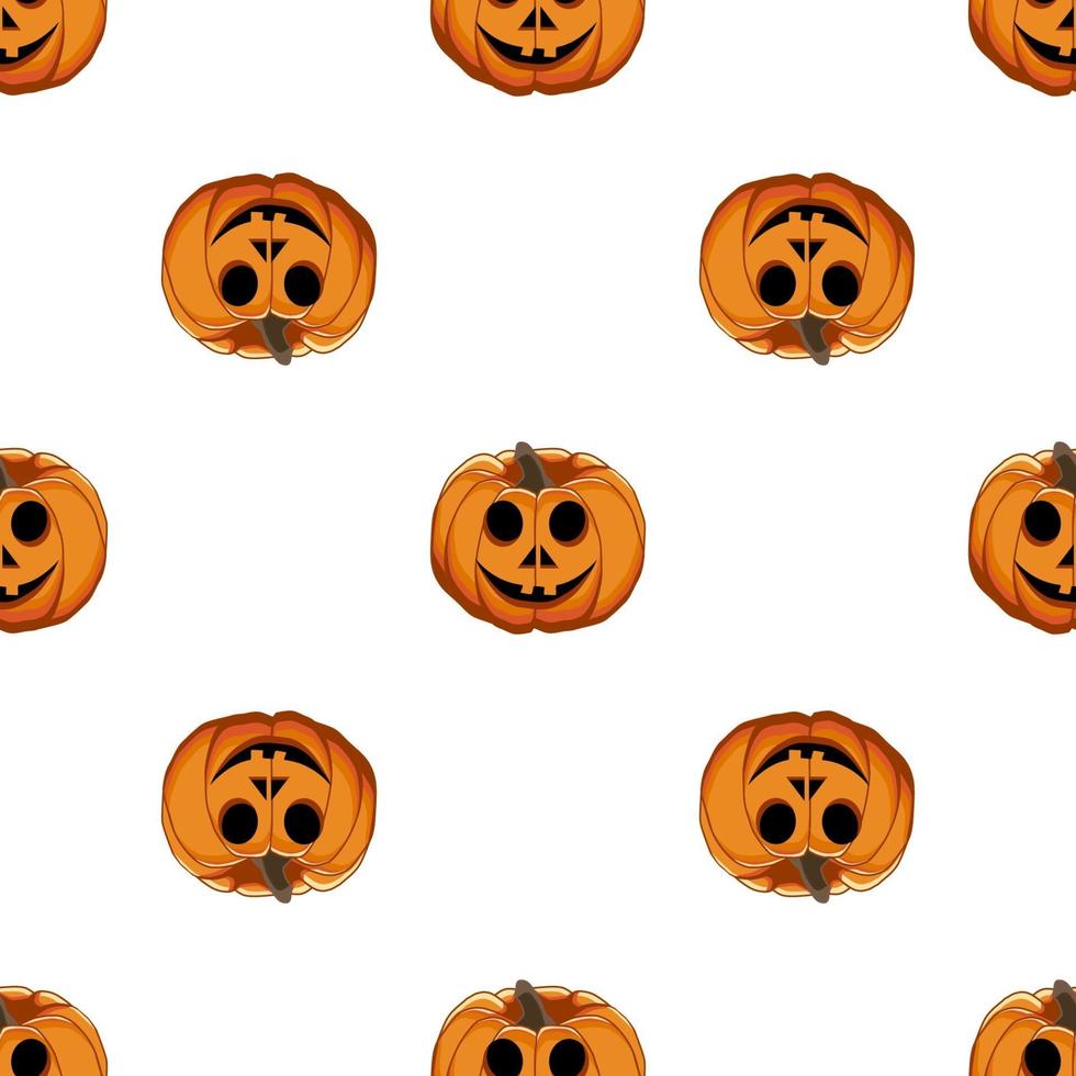 big colored pattern Halloween vector