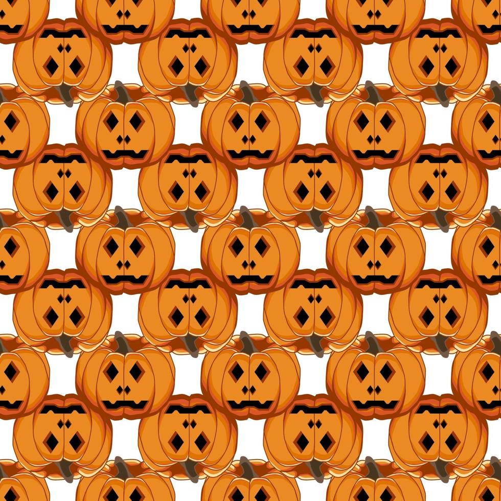 big colored pattern Halloween vector