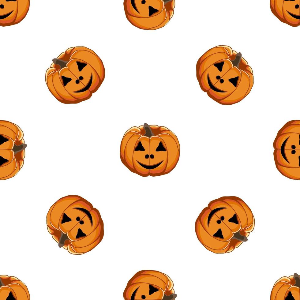 big colored pattern Halloween vector