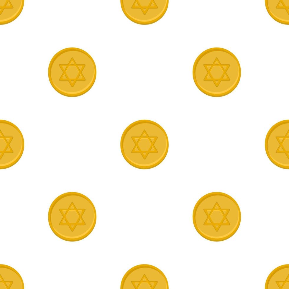 Ilustración sobre el tema moneda de patrón de color grande vector