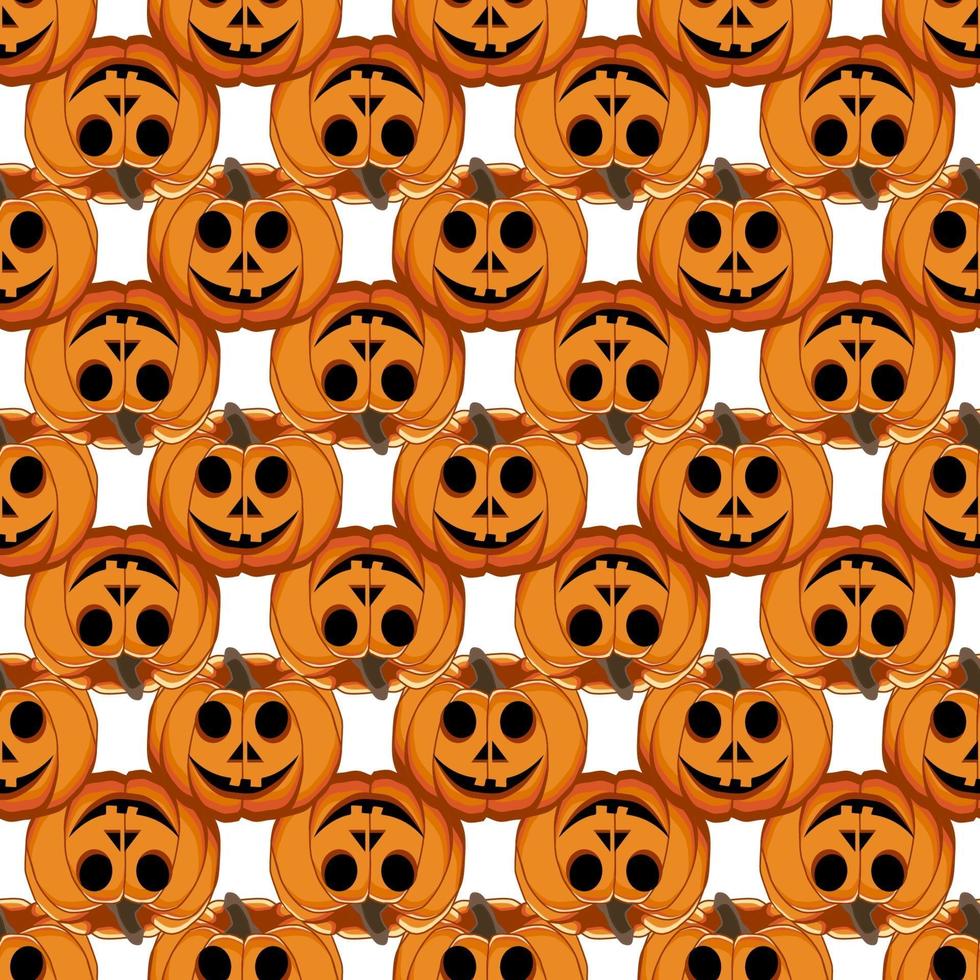 big colored pattern Halloween vector