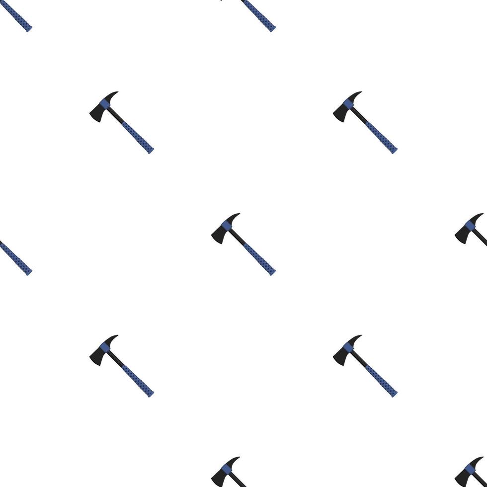 Illustration on theme pattern steel axes with wooden handle vector