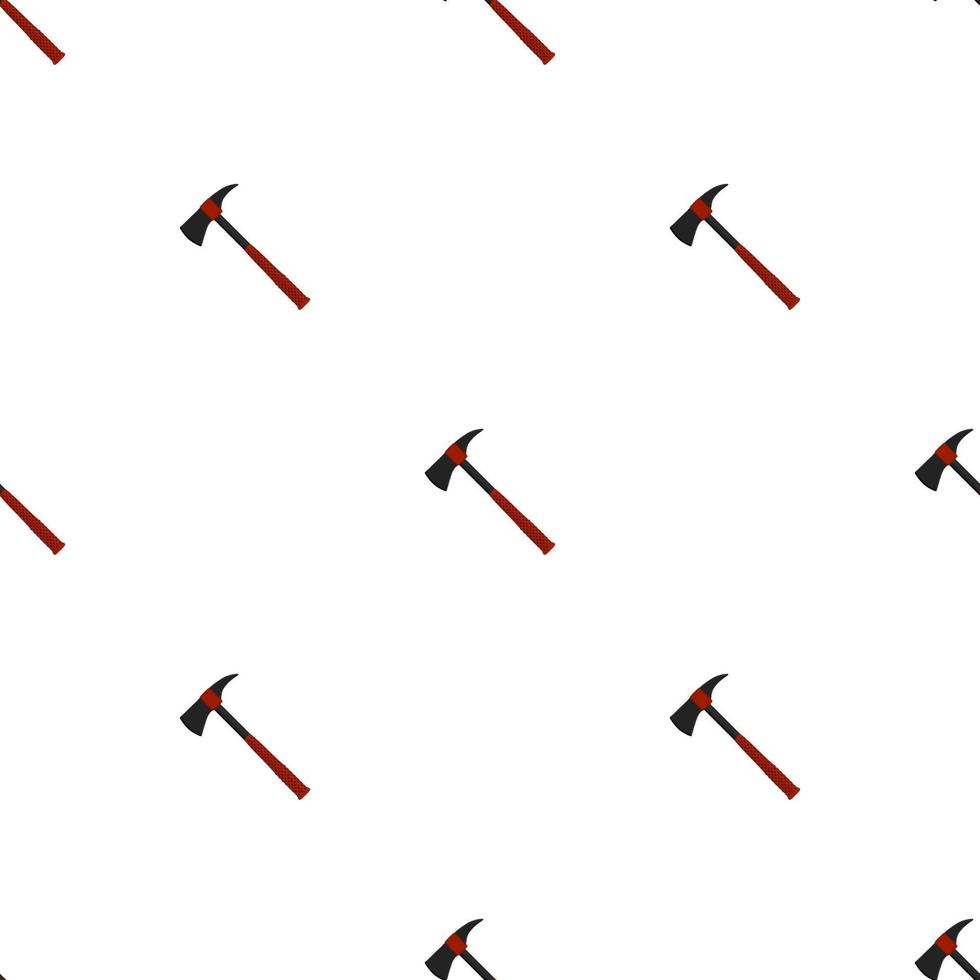 Illustration on theme pattern steel axes with wooden handle vector
