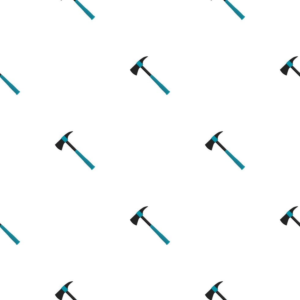 Illustration on theme pattern steel axes with wooden handle vector