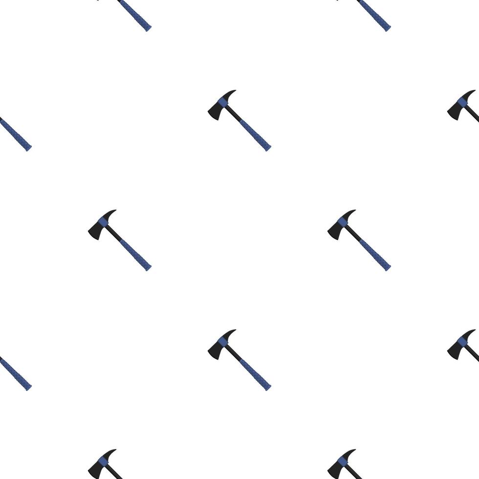 Illustration on theme pattern steel axes with wooden handle vector