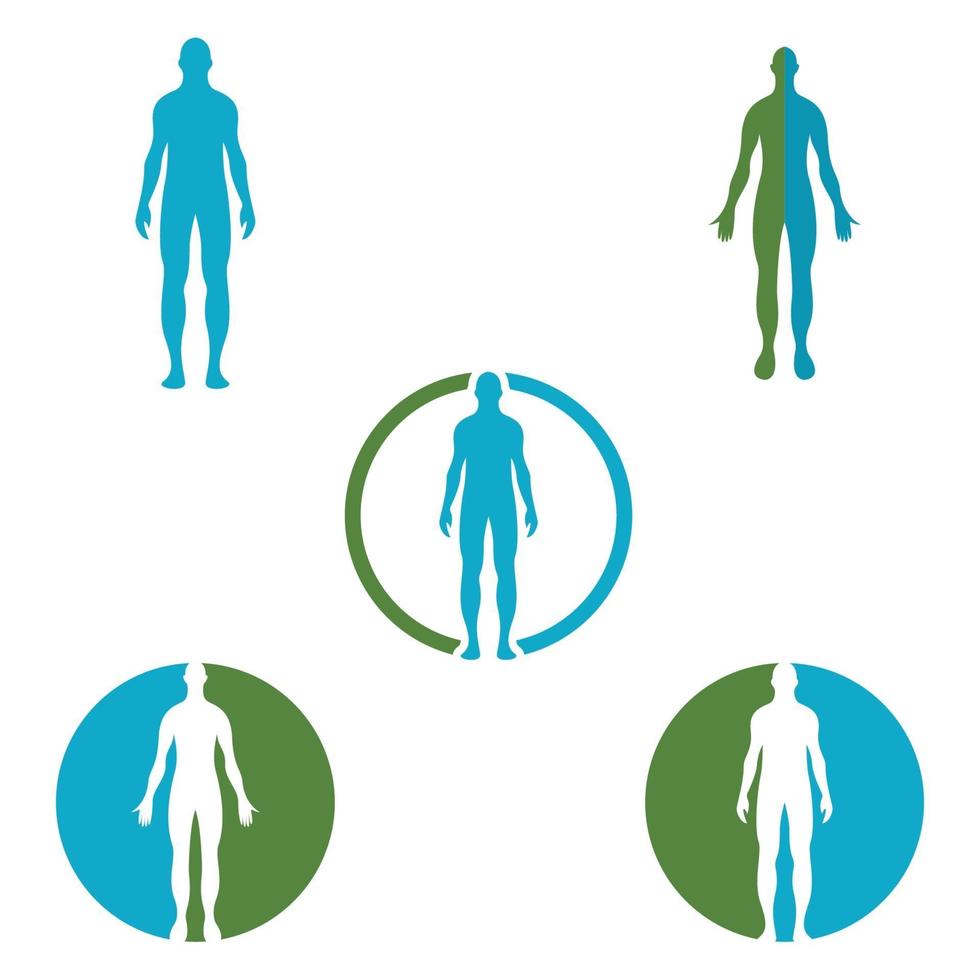 Download Human anatomy silhoute vector icon 3049480 Vector Art at Vecteezy