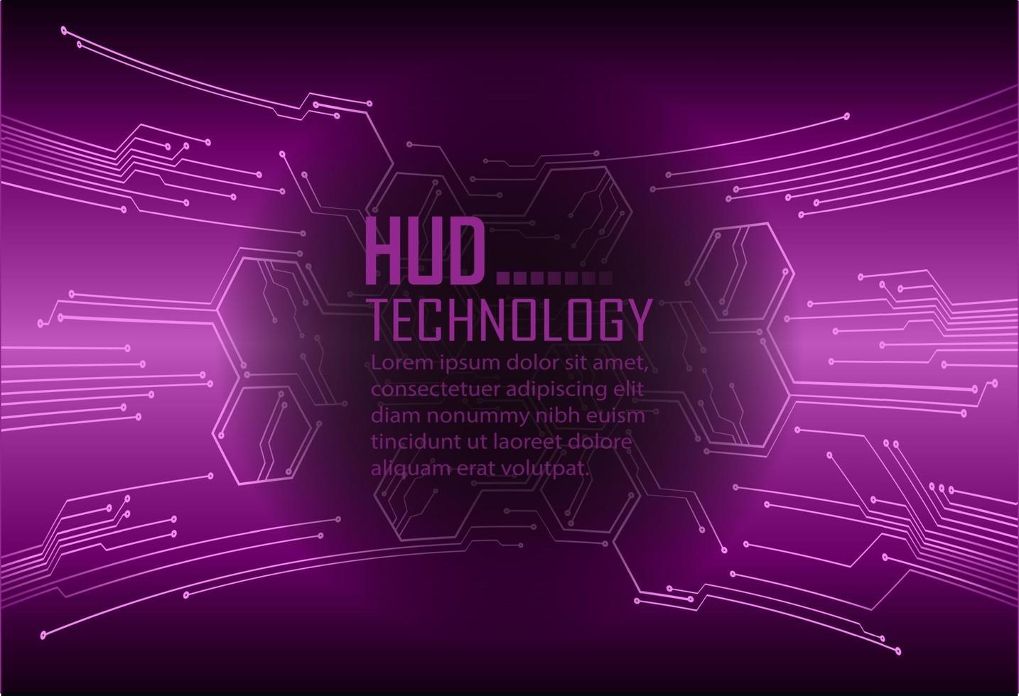 cyber circuit future technology concept background vector