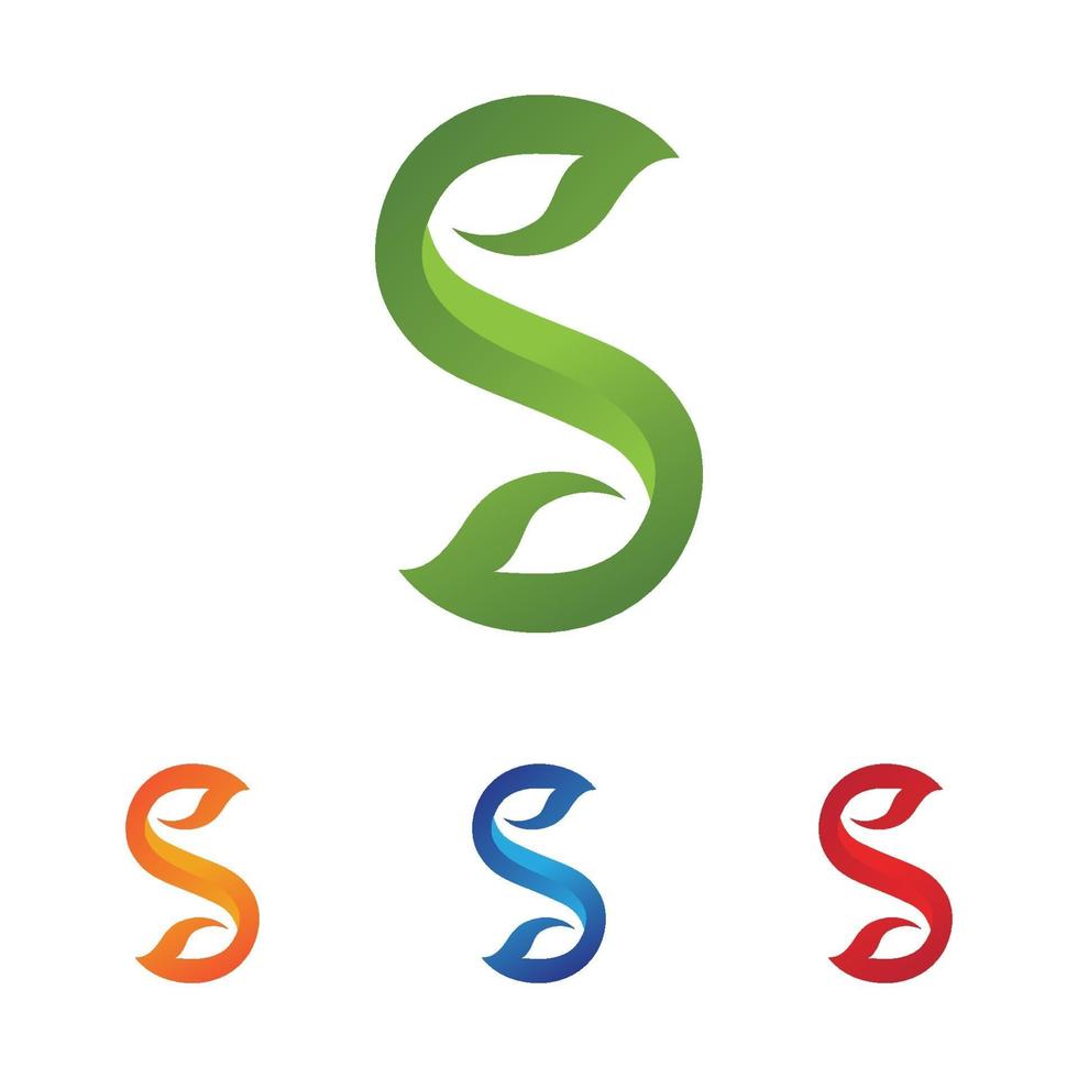 S logo and symbol vector image free