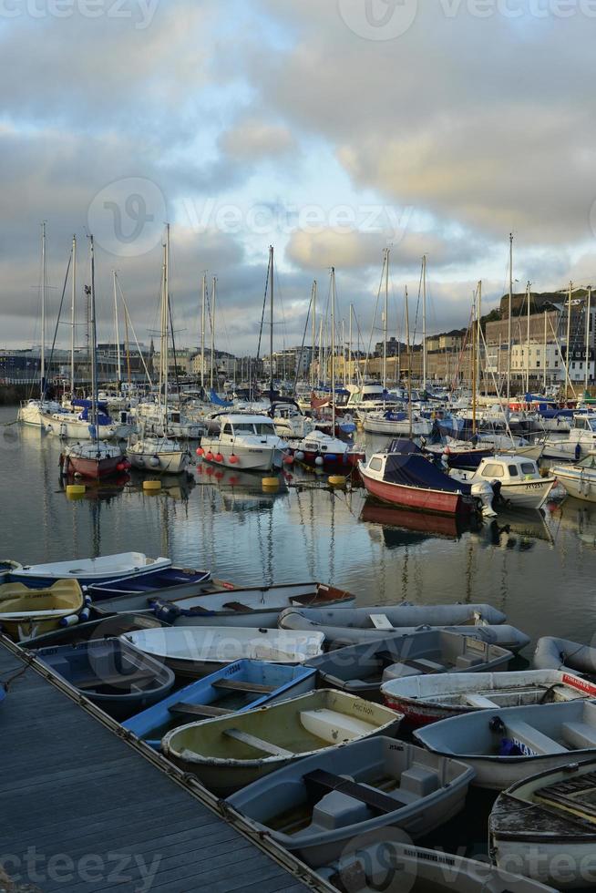 St Helier marina, Jersey, U.K. photo